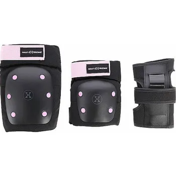 Sada chráničů Souprava chráníčů NILS Extreme H709 černá-růžová S