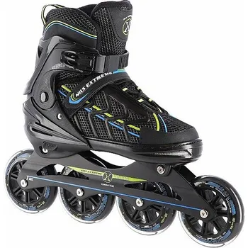 Kolečkové brusle Kolečkové brusle NILS Extreme NA1128 černo-zelené L(39-42)