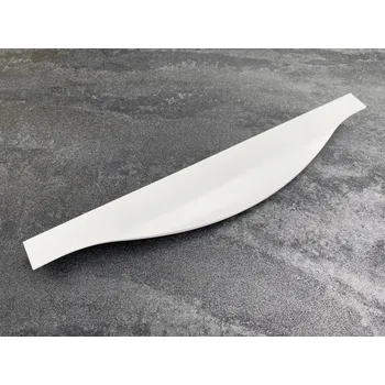 Nábytkové kování Úchytka hranová GAMET UA110 délka 496 mm, bílá matná