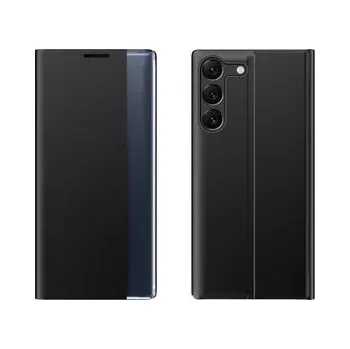 Etui New Sleep View Case do Samsung Galaxy A05s z klapką - czarne