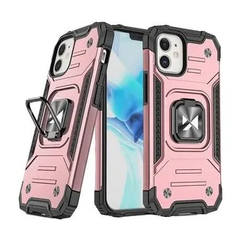 Wozinsky Ring Armor etui iPhone 14 pancerny pokrowiec uchwyt magnetyczny ring złote