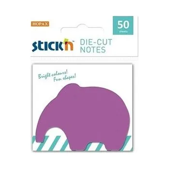 Set školních potřeb Notes samoprzylepny Słoń