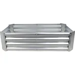 Vyvýšený záhon obdélník 120x60x30cm - Pozink