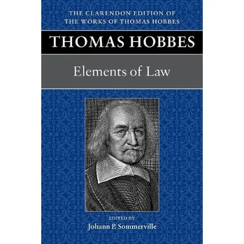 Učebnice Thomas Hobbes: Elements of Law
