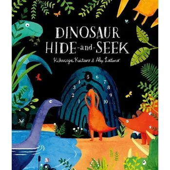 Cizojazyčná kniha Dinosaur Hide-and-Seek: A Prehistoric Search-and-Find Picture Book - Keitaro, Kikaseya