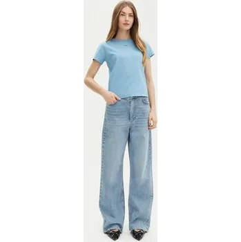 Pánské tričko PINKO T-Shirt Basico 100373 Modrá Regular Fit M