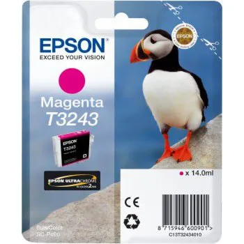 Počítačové příslušenství Epson Ink T3243 SC-P400 Purpurový inkoust (C13T32434010)