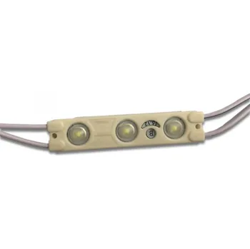 LED páska Led Modul 1W, 3 Led, bílý, Ip67