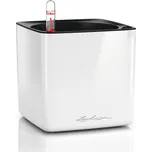 Lechuza Cube Glossy All Inclusive Set High Gloss White High Gloss s vložkou V 16 cm / D 17 cm