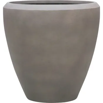 Květináč Baq Nucast Couple Elephant Grey s vložkou Ø 65 cm / V 65 cm
