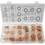 Podložky těsnící měděné GEKO, sada 150ks