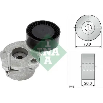 Napínák, žebrovaný klínový řemen Schaeffler INA 534 0630 10