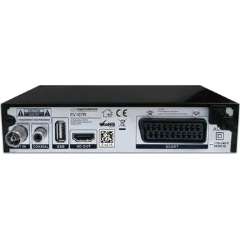 Set top box Esperanza EV107R set-top box Kabel Černá