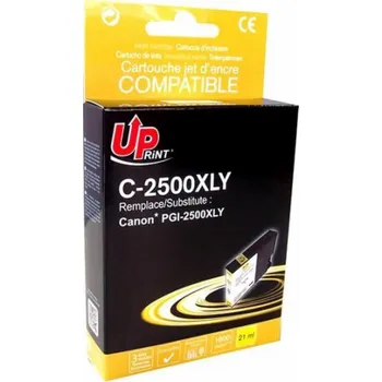 Uprint Uprint Ink Compatible Ink / Mascara s PGI 2500XL, žlutá, 1600s, 21ml, C-2500xle, pro Canon Maxify IB4050, MB5050, MB5350, MB5350