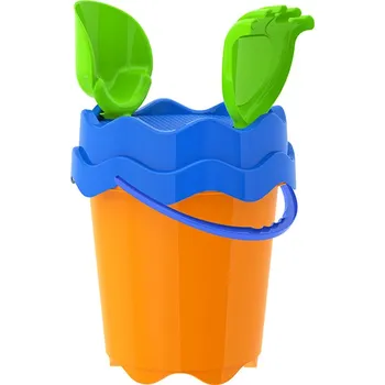 Houpací síť Mikro trading Sada na písek - 4 ks - oranžová