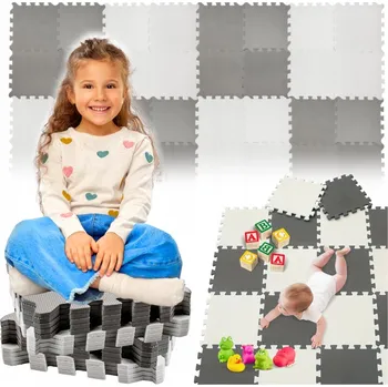 podložka na cvičení Podložka na cvičení BodyNetics 100 cm x 100 cm šedá