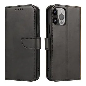 Etui z klapką i portfelem Magnet Case do Xiaomi Redmi 12 - czarne