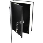 GEKO Schránka/kniha na peníze s plastovým pořadačem + 2 klíče, 240x155x55mm