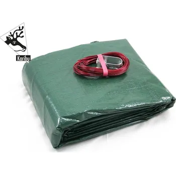 Bazén Ochranná plachta KARIBU 4,3 x 4 m Varianta: ochranná plachta KARIBU 430 x 400 cm (31528) LG3484