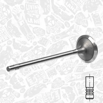 Motor automobilu Výfukový ventil ET ENGINETEAM VE0069