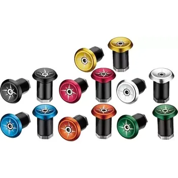 Rohy na řídítka Ciclovation Zátka do řidítek Ciclovation Vortex 2 ks barva bronzová