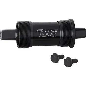 středové složení FORCE Středová osa Force BSA, Fe, 4 hran, černá délka osy 68 / 124,5 mm