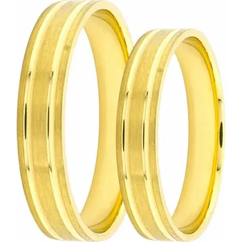 Prsten Zlaté snubní prsteny B1320-Y