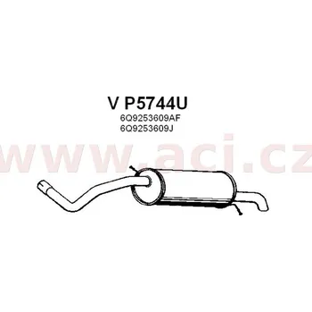 Zadní díl výfuku ACI V P5744U