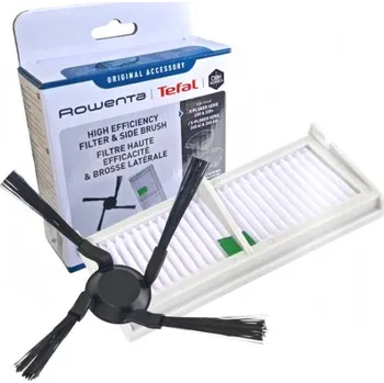 Sada příslušenství pro robotický vysavač HEPA filtr a kartáček pro vysavač ROWENTA RR9675WH X-Plorer S240 AI Animal v sadě Rowenta ZR294002