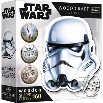 Wood Craft Origin puzzle Star Wars Helma stormtroopera - Trefl Trefl
