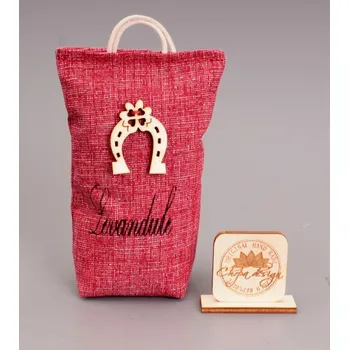 Vonný olej Vonný pytlíček - Levandule - červený, Podkova
