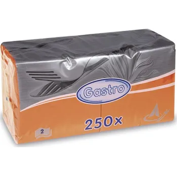 Papírový ubrousek Wimex papírové ubrousky koktejlové oranžové 2-vrstvé 24 cm x 24 cm 250ks