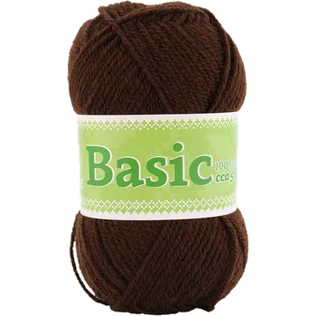 Příze N.G.M. RANDA S.R.O. Basic - akryl Basic: 983 Hnědá