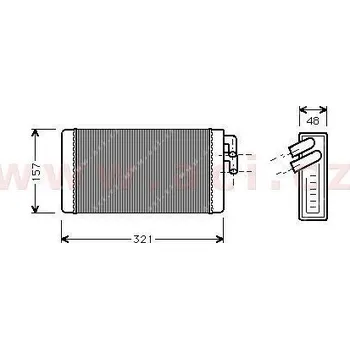 Radiátor topení [275*157*33] ACI 03006052