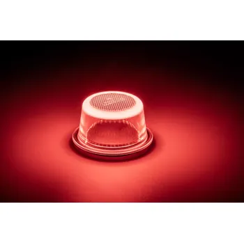 Příslušenství osvětlení automobilu LED obrysové světlo Ledson Halo, s neonovým efektem, 40LED, 10-48V- červené