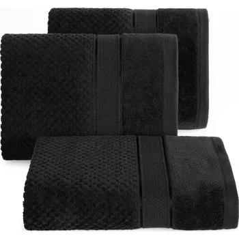 Ručník FROTÉ RUČNÍK JESSI 90X150 CM ČERNÁ