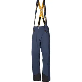 cyklistické kraťasy PROGRESS Celorozepínací zateplené kalhoty Progress TOXIC Pants pánské softshellové s kšandami velikost L