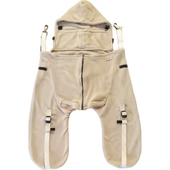 Cestovní adaptér Monkey Mum® Zateplovací fleecová kapsa na nosítko nebo do kočárku Carrie - Zajíček Malá/ý