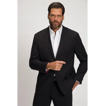 Dámské sako JP1880, Plus size Sako, kolekce Business, FLEXNAMIC®, modulární systém KAPROS, do velikosti 72/36 pro plnoštíhlé nadměrná velikost, 806479100-1533, černý, 60, Plus size oblečení, Oblečení pro vysoké muže, Nadměrné velikosti, Oblečení pro plnoštíhlé.