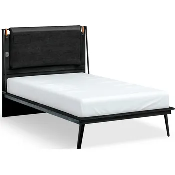 Postel Čilek Studentská postel s čelem 120x200 cm Dark Metal