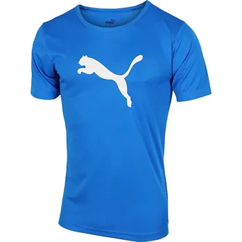 Pánské tričko pánské tričko PUMA - BLUE/WHITE - XL (Puma Individualrise Logo)