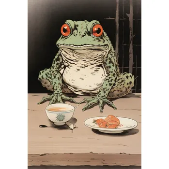 Plakát Plakát Večeře v Bambusovém Lese bez rámu 61 x 90,5 cm