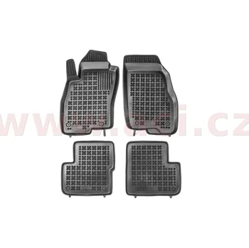 Gumové koberečky černé s vyšším okrajem (sada 4 ks) ACI 1624X10