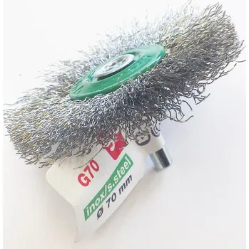 Drátěný kartáč Kartáč 070/st.6 inox 0,3 hrn