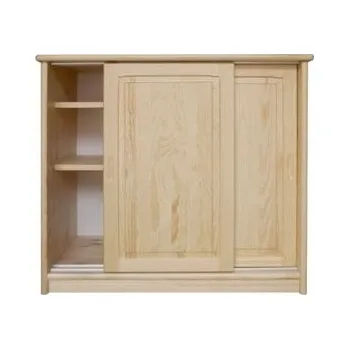 Obývací stěna Botník 67 povrchová úprava borovice (d) přírodní lak