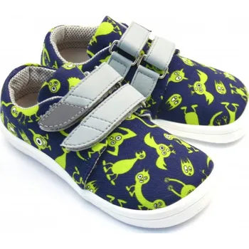 Dívčí obuv Beda Barefoot tenisky Monsters EUR 23
