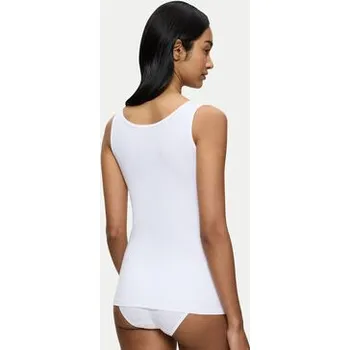 Triumph Top Feel Of Cotton 10224975 Bílá Slim Fit 42