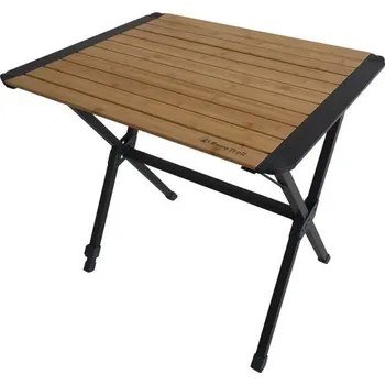 Zahradní stůl Euro Trail Skládací bambusový stůl Chambery 80
