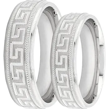 Prsten Stříbrné snubní prsteny AG-SL5290-W