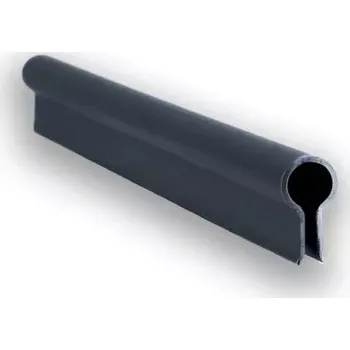 Příslušenství pro plot Zakončovací lišta - antracitová, 19cm, 20ks (Zakončovací lišta pro tkaný textilní pás, balení 20 ks)